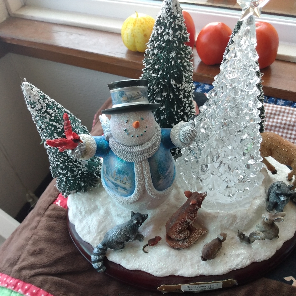 Thomas Kinkade Christmas decoration